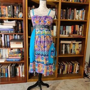 Midi Forla Paris Dress M Nwt